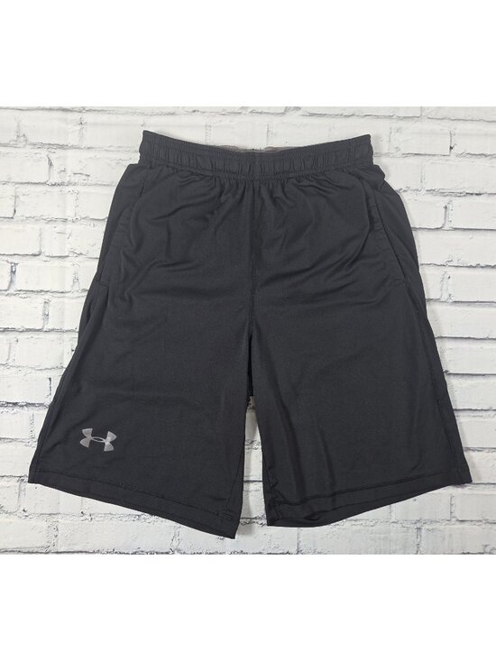 Under Armour Other - Under Armour HeatGear Black Loose-Fit Athletic Shorts Small